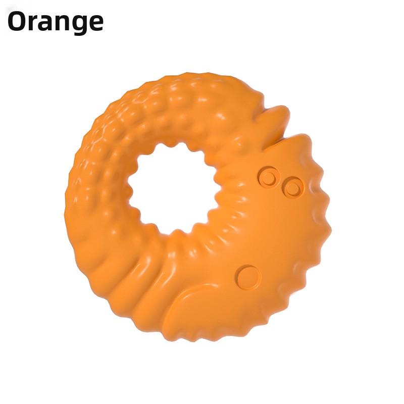 

New Pet Toy Self-entertainment, Tooth-grinding and Dog-biting Toy TPR Hammer-shaped Toy Set Medium оранжевый
