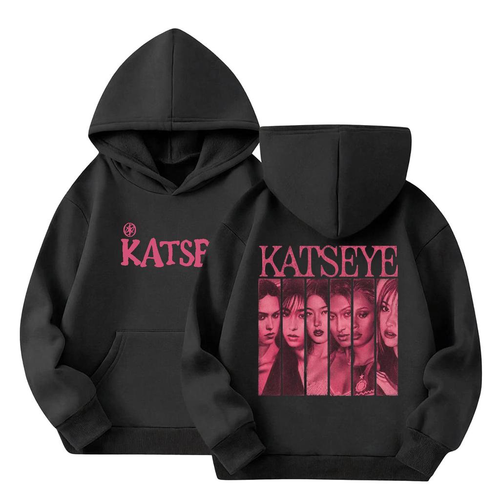Kids Long Sleeve Letter Print Hooded Sweatshirt Pullover