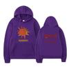 Unisex Anime Print Hooded Sweatshirt Casual Long Sleeve Pullover Streetwear