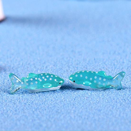 5шт фигурки акул садовый мох микро бонсай украшения пейзаж DIY стол декор — фото 10