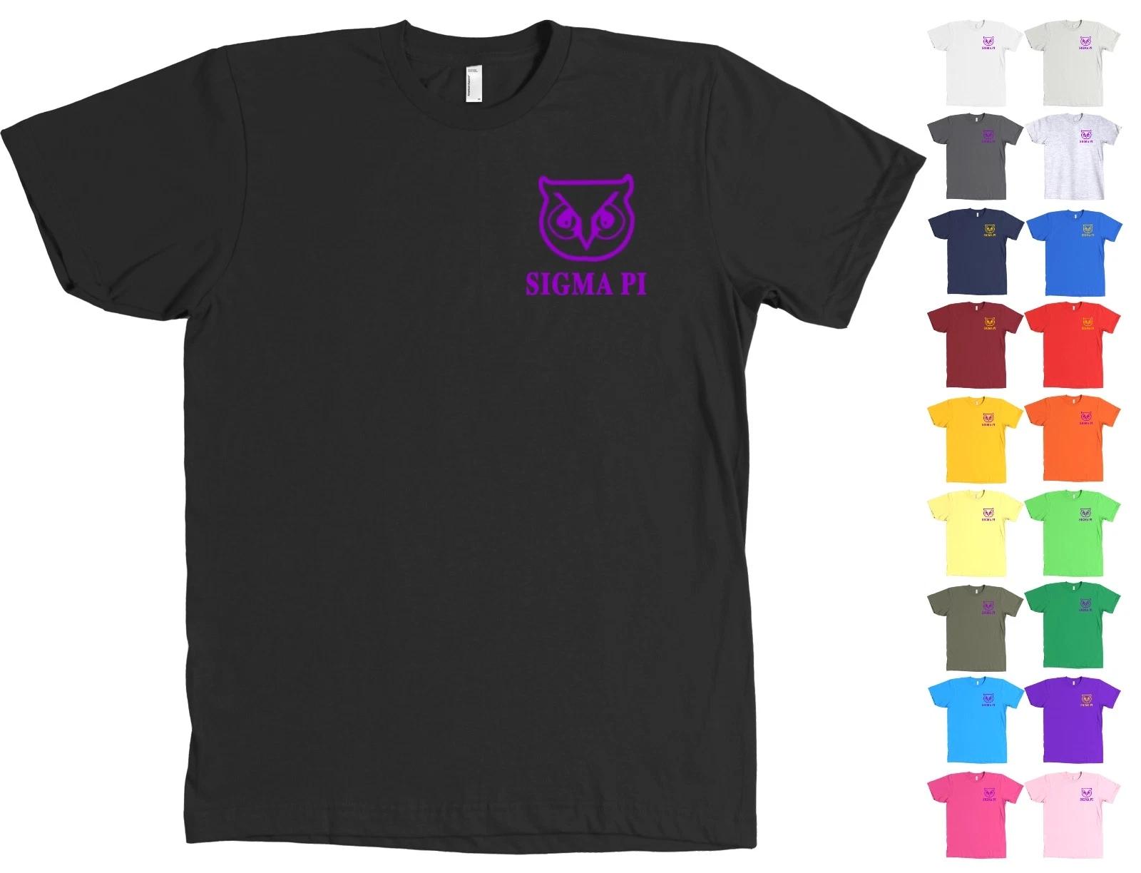 Sigma Pi Fraternity Owl Bella + Canvas Shirt Sig Pi - NEW XL