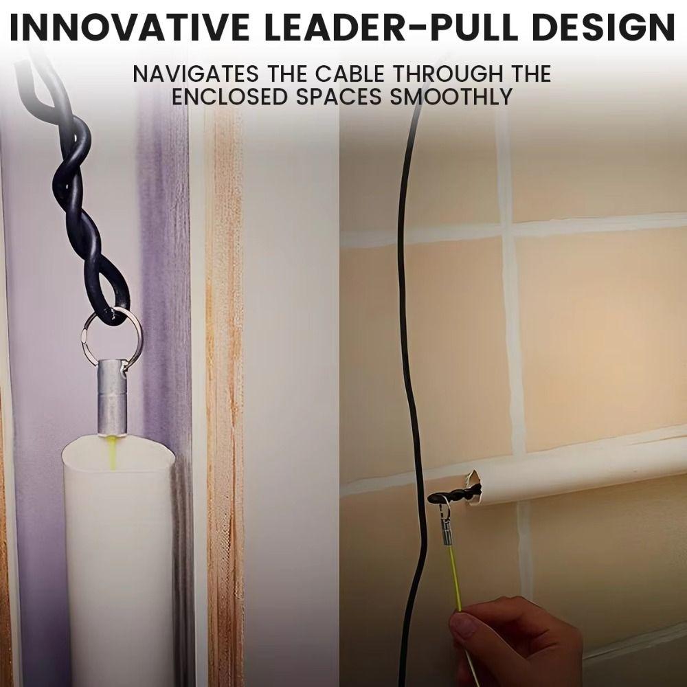 Durable Wire Pulling Tool Heavy Duty Nylon Pipe Conduit Electrician Tool  Wiring Installation