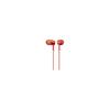 Sony MDR-EX155AP Earphones: In-ear Type with Remote Control and Microphone, Red (MDR-EX155AP R)
