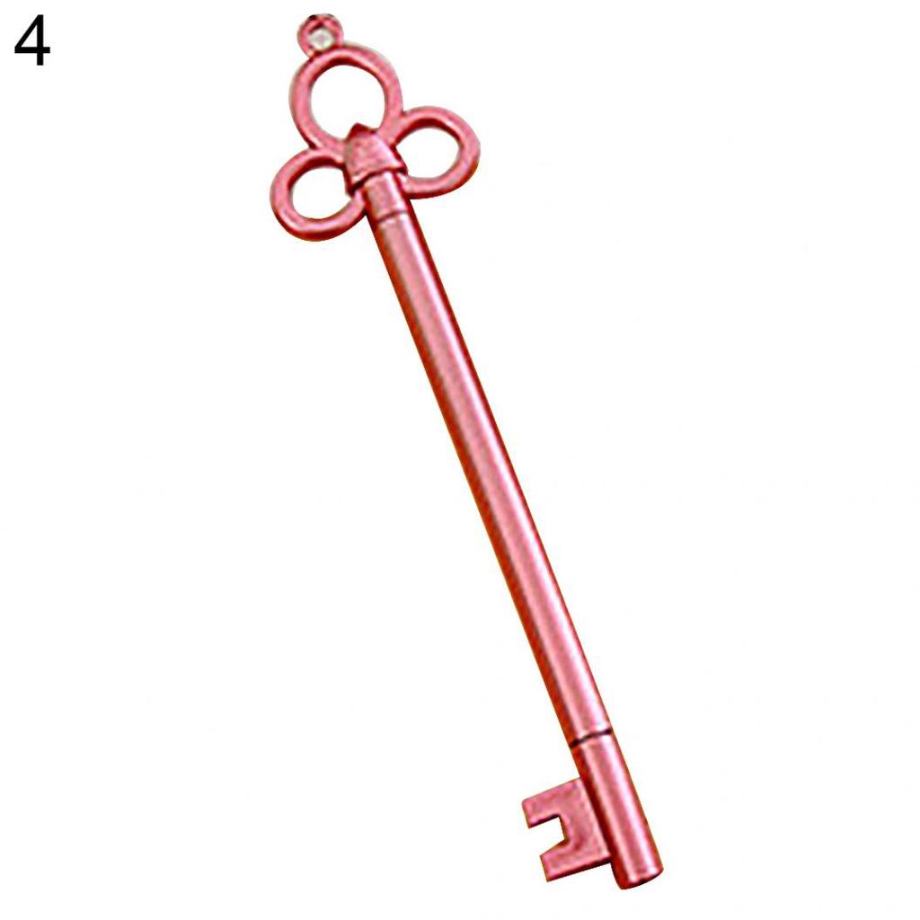 0.5mm Creative Key Shape Gel Pen School Office Writing Stationery Student Gift