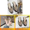 Package Head Style Flat Toe Womens Loafers With Pearl Waterdiamond Decor For Casual Daily Wear