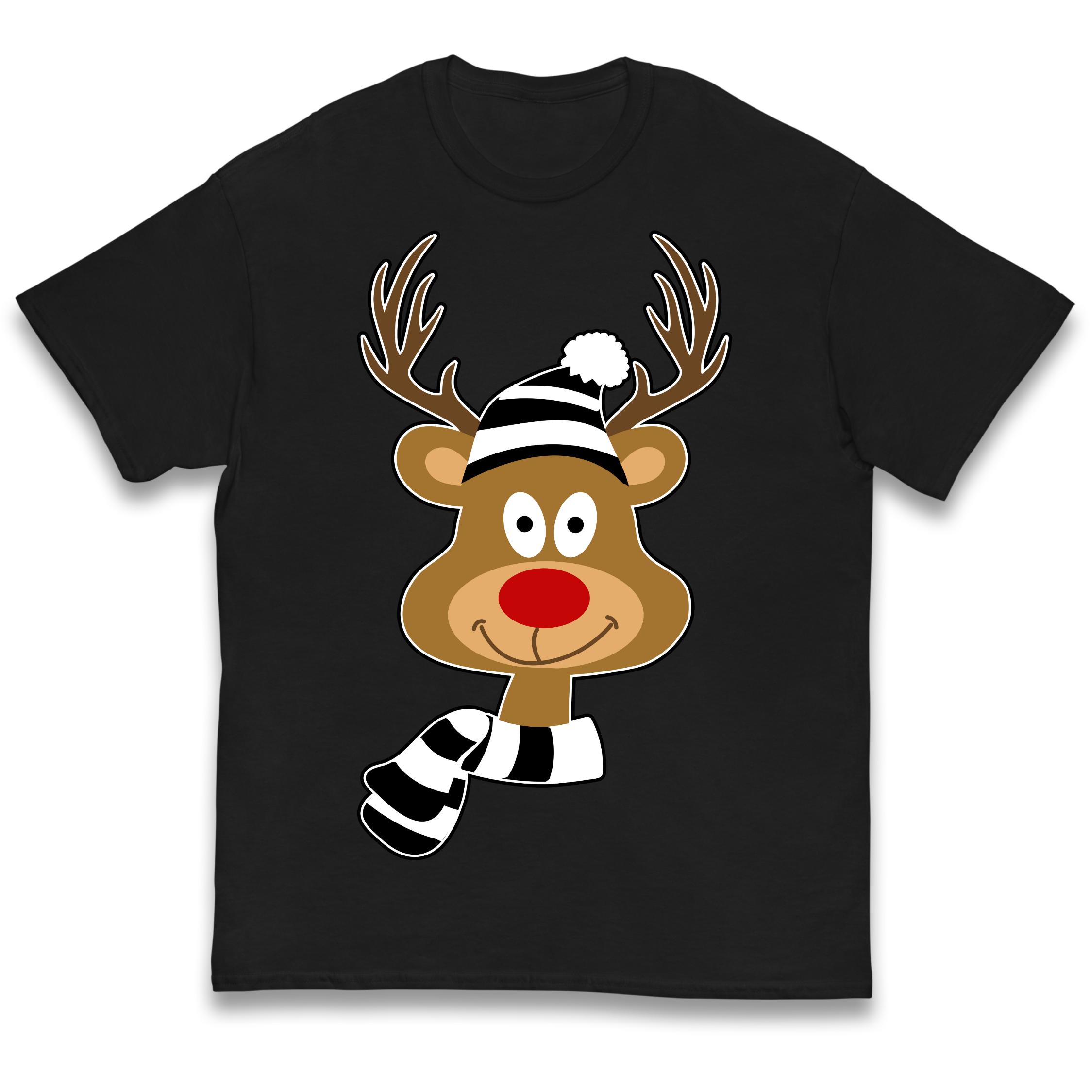 Rudolph The Red Nose Newcastle Fan Christmas Kids T Shirt 120