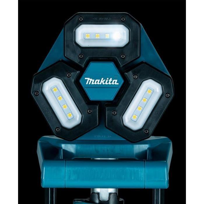 Projecteur de chantier LED - MAKITA - DEADML814 - 3 parties réglables - Trépied stable - IP55