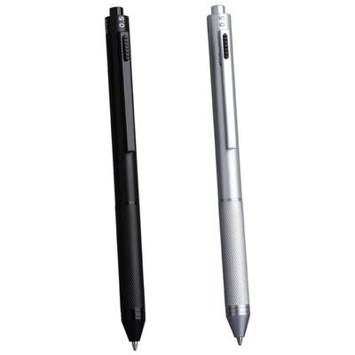4 In 1 Multi-Function Pen 3 Colors Ink Mechanical Pencil Fashion Ballpoint Pen  Student Gift