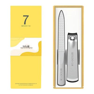 Qisu Mini 2-Piece Nail Clipper Set