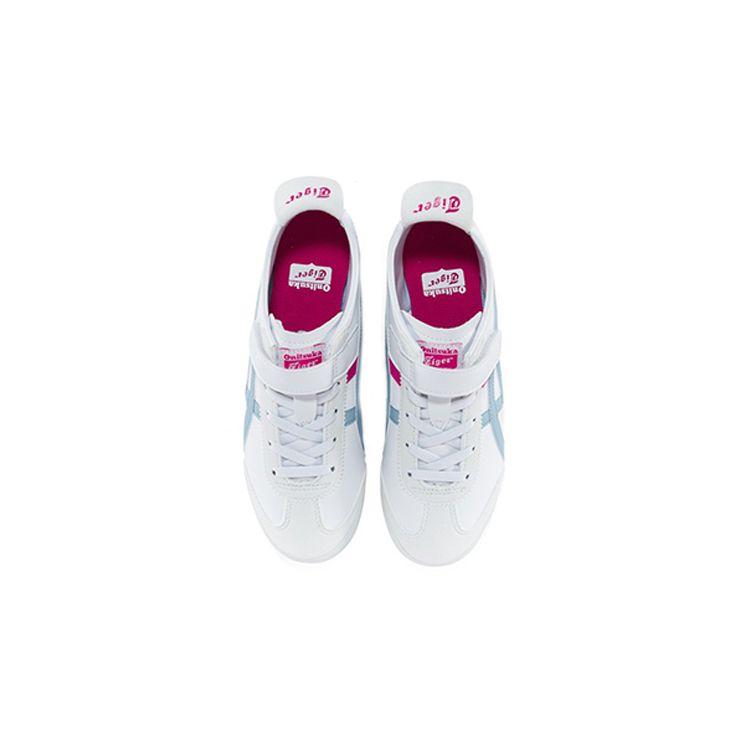 ONITSUKA TIGER Mexico 66 Non-Slip Durable Low-Top Sports Casual Shoes Kids Sneakers Blue White C8A2Y-0144