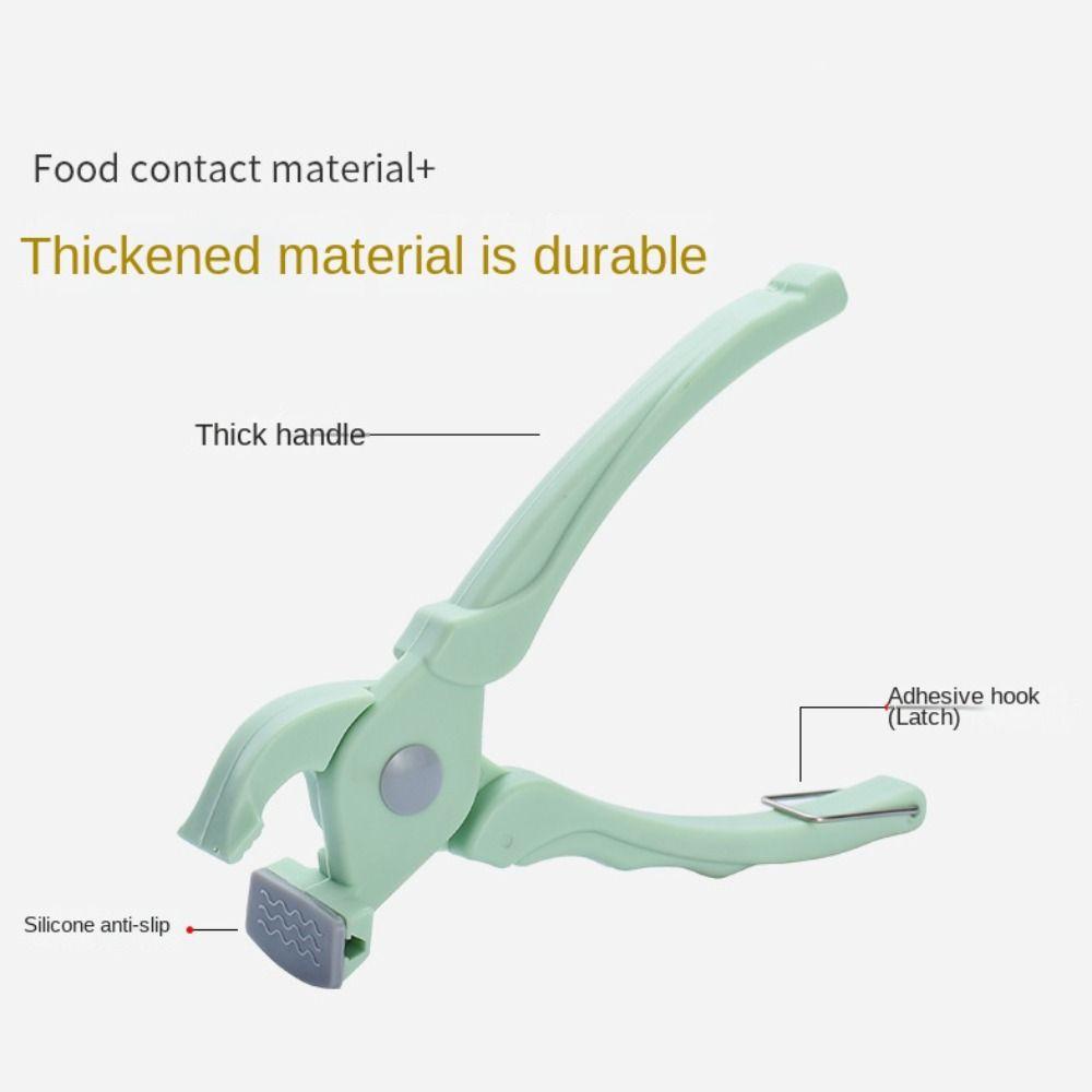 New Silicone Anti Scalding Clip Non-slip Gripper Anti Scalding Holder Durable Meal Bowls Tongs Kitchenware