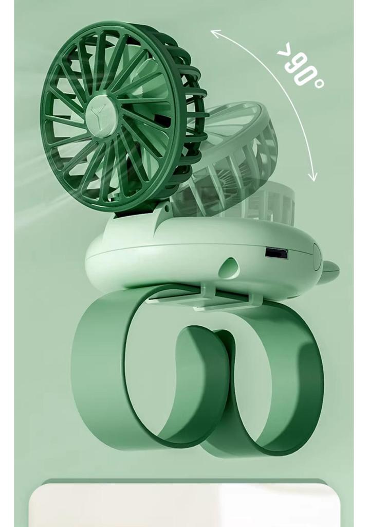 June 1st Children's Day Slap Bracelet Fan: Cute, Portable, Rechargeable, Student Wristband Mini Fan