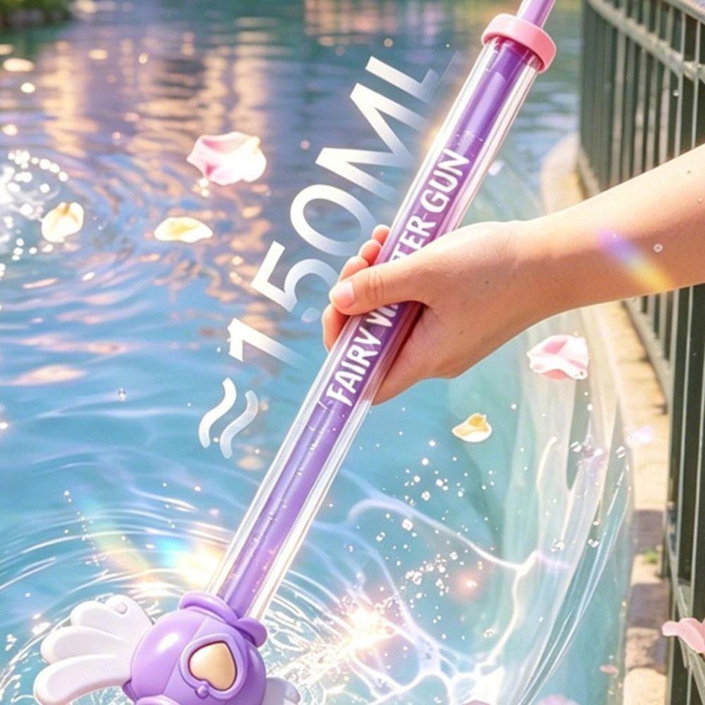 Winged Wand Shape Princess Wand Water Heart Decoration Fairy Water Toy Pool Party
