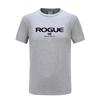 Rogue Fitness Custom Print T-Shirt for Casual Crew Neck Short-Sleeve  Fashion Summer T-Shirts Tops Regular and Oversize Te