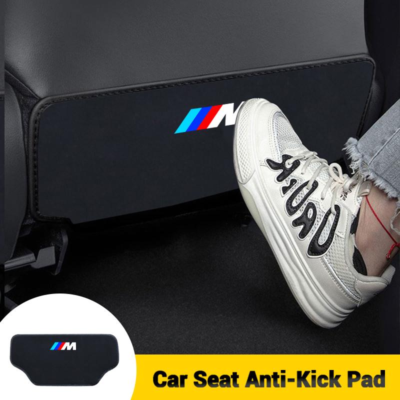 Kožešina Kůže Chránič Zadního Sedadla Auta Kryt Rohož Polštářek Proti Kopání Pro BMW M M3 M5 X1 X3 X5 X6 E46 E39 E36 E60 Interiérové Doplňky