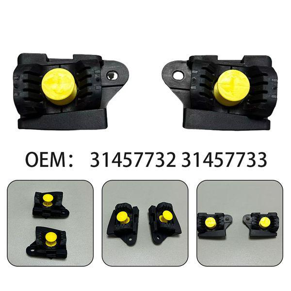 1 Pair Trunk Lid Latch Bracket Buffer for Volvo 31457732/31457733