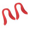 600 Stripes   Quilling Paper 3mm Width Pure Color Origami Paper Hand Craft(red)