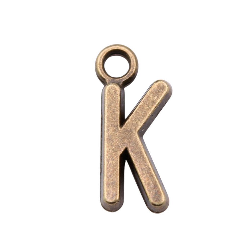 Alphabet Letter Charms Initial Pendants For Personal Style Jewelry Bulk