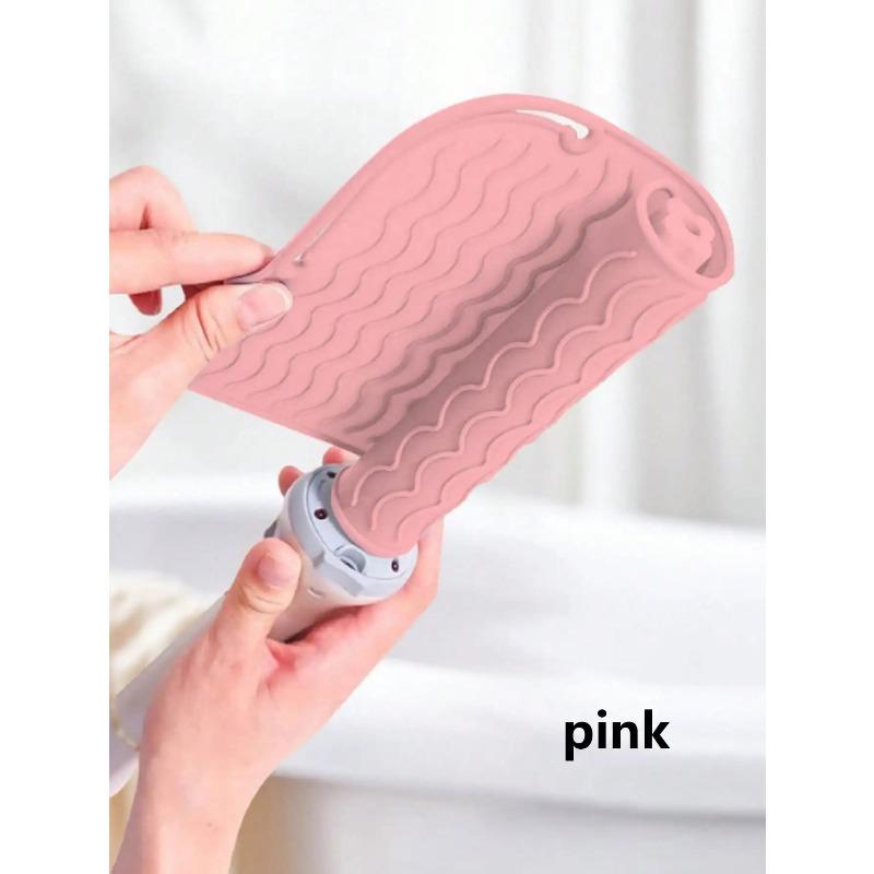 Nou Plus Size silicon rezistent la căldură mat portabil de călătorie instrumente calde pad capac pentru ondulator, fier de îndreptat părul plat