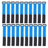 10Pcs/Set Reusable Fishing Rod Tie Holder Strap Suspenders Fastener Hook Loop Cable Cord Tie Belt Fishing Tackle Box Accessories