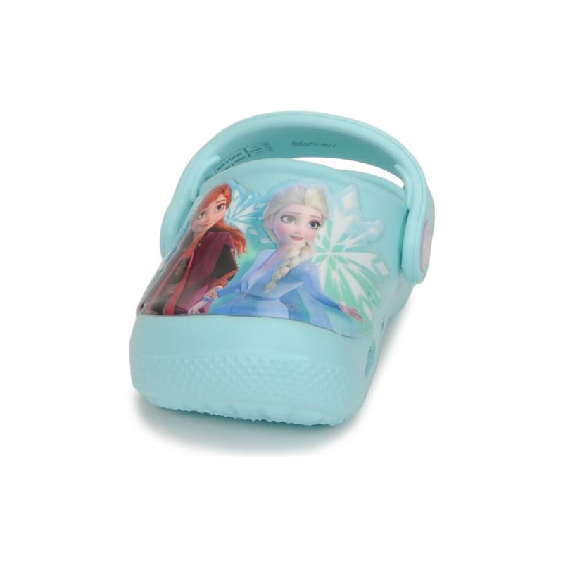 Frozen 2 X Crocs Clog Toddler Fun Lab - Anna And Elsa Kids Sneakers Blue Ice-Blue 206804-4O9