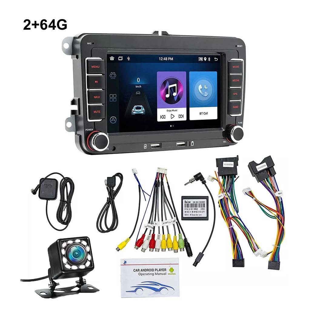 CANBUS Included Car Radio With Steering Wheel Learning And HD Display Dash Cam Function