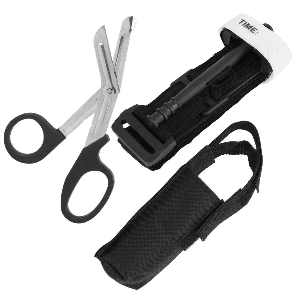 

Портативная тактическая система жгута для лечения, сумка, небольшой набор ножниц, инструмент для выживания