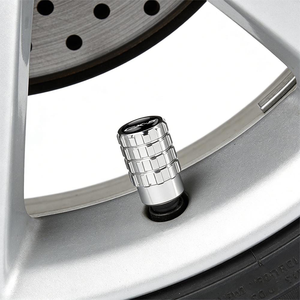 4Pcs Car Wheel Tire Valve Cap Stem Cover Auto Accessories For Mazda 2 3 5 Axela Atenza Speed 6 CX-3 CX-4 CX 5 CX-7 CX-8 CX-9 MS j1