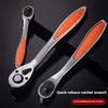 Socket Wrench, 3/8" Drive Ratchet Socket Wrench,Reversible Ratchet Wrenches with Ergonomic Grip Handle