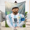 Messi 595 Blanket Soft & Cozy Perfect for Livingroom Office Chair Sofa for All Seasons Digital Print Best Holiday Gift for Friends Family