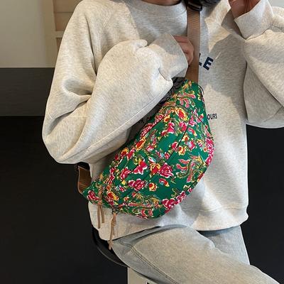 Große Kapazität Tasche Damen Neu Hochwertige Textur Nische Herbst und Winter Stofftasche Umhängetasche Vielseitig Brusttasche