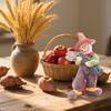 Pumpkin Scarecrow Figurine Handcrafted Resin Statue Fall Harvest Decoration Home Garden Thanksgiving Decor