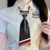 Unisex Japanese & Korean Academy Style No-Tie Uniform Collar Ornament - Fashion Tie for JK Girl Shirts