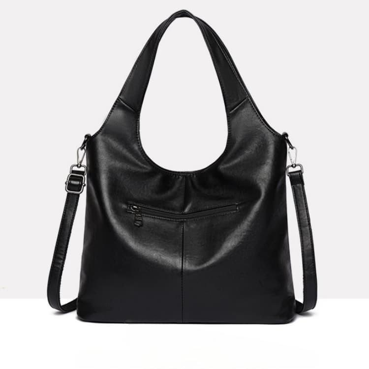 Soft leather large capacity tote bag women's shoulder underarm bag