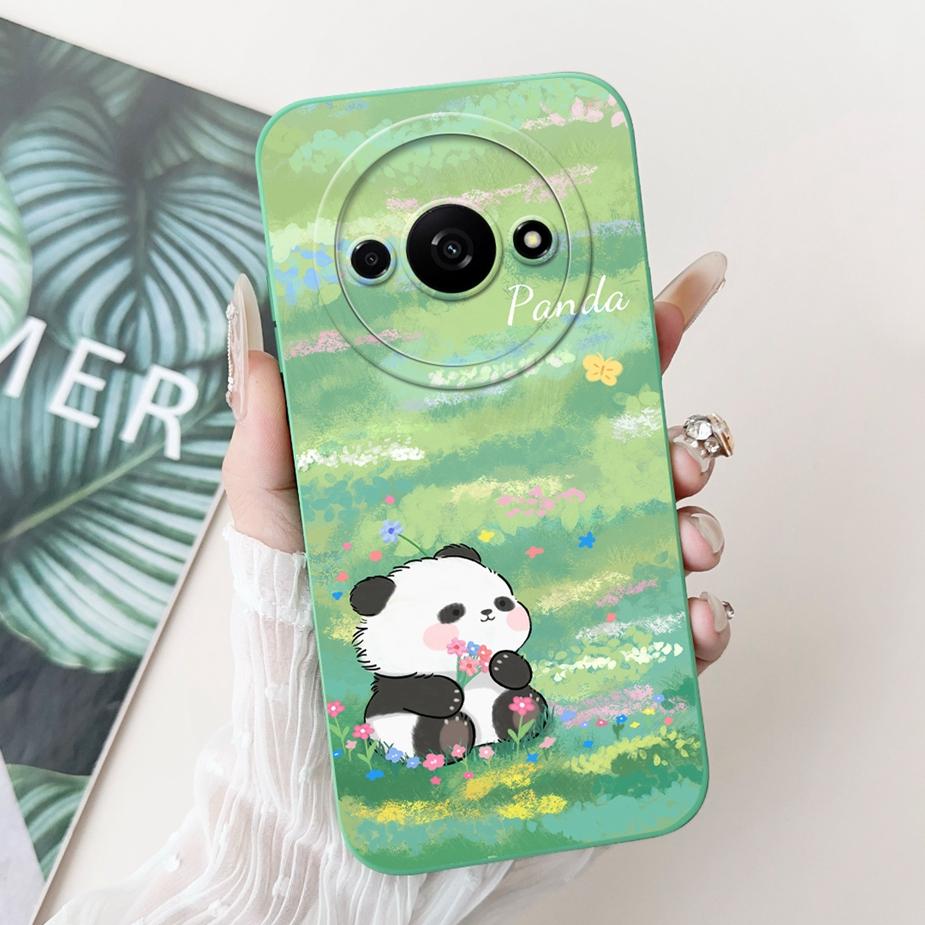 For Xiaomi Redmi A3 Case Luxury Candy Painted Cover Shockproof Phone Cases For Xiaomi Redmi A3 RedmiA3 Soft Fundas 6.71'' Bumper