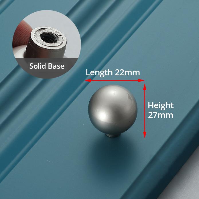 KAK Zinc Alloy Pearl Gray Gold Cabinet Handles Solid Drawer Knobs Kitchen Cupboard Door Pulls Furniture Handle Cabinet Hardware
