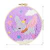 Punch Needle Starter Kit  DIY Handicraft Kit for Beginners Adults Dumbo Needle Punch Embroidery Kit  DIY Crafts Gift