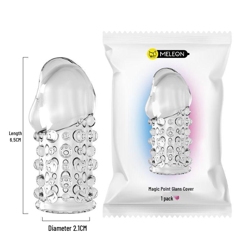 Raupen Analkristallstöpsel & Dornen Kristallhülle Herren Tragbares Penisring-Set