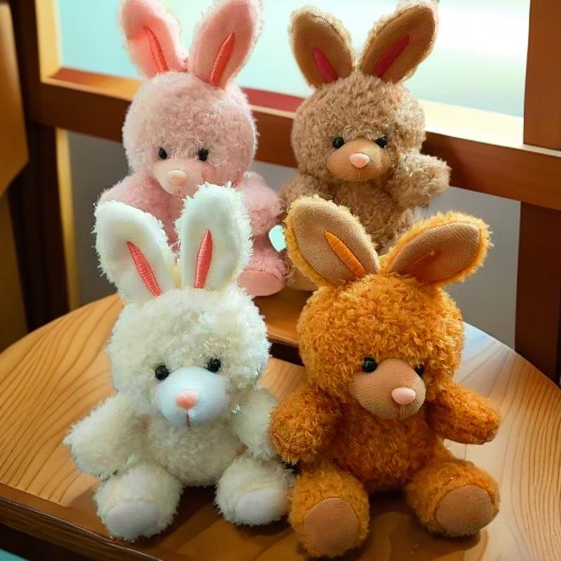 

Милый плюшевый кулон в виде кролика для пары - Шарм для сумки в виде маленького кролика и тряпичная кукла для автомобиля 15 cm Rabbit