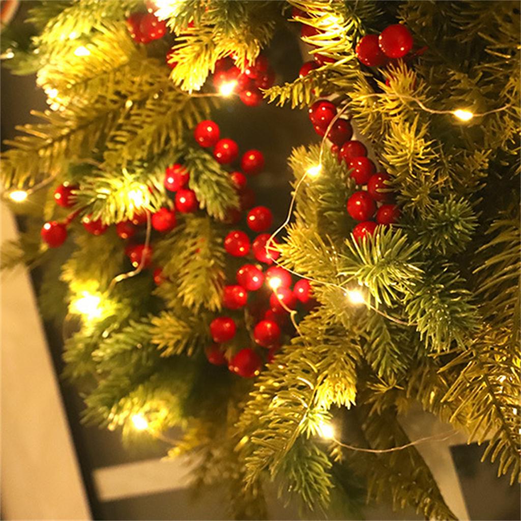 Weihnachtskränze für die Haustür,Weihnachtsdekorationen,Weihnachtskranz für den Außenbereich