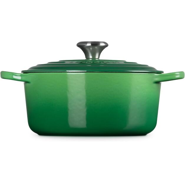 Le Creuset Signature Round Casserole 24 Cm Bamboo Green 4.2 L (21177244082430)