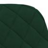 Dining Chairs 2 Pcs Swivel Dark Green Velvet