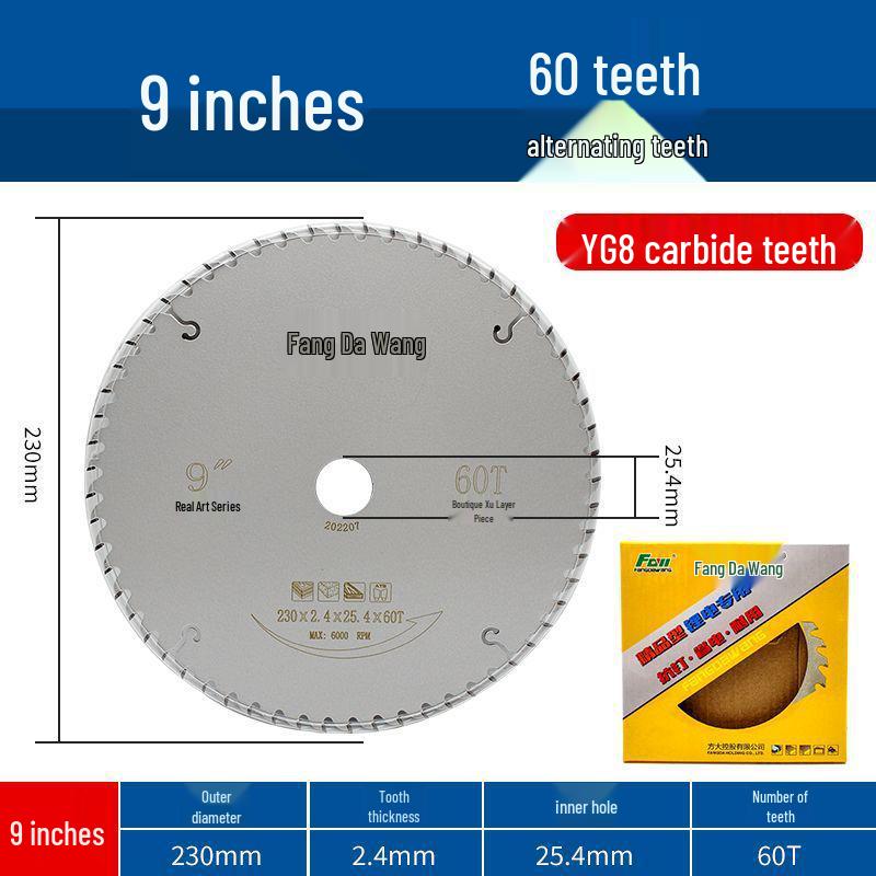 Woodworking YG8 Alloy Circular Saw Blades: 4-inch, 7-inch, and 10-inch for Portable Cutting Machines