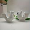 Stress Relieving Desk Toys 3D Printed Toilet Ghost Figurine  Minimalist Statue  Funny Desktop Ornament  Whimsical Room Sculptures Creative Halloween