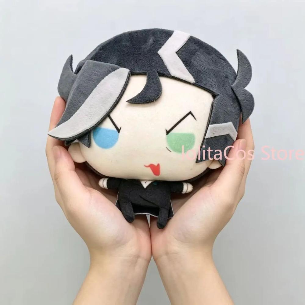 10cm Hazbin Hotel Vox Kawaii Plush Doll Anime Stuffed Toy Keychain Bag Charm Pendant Gift Cotton Figure Mascot Cosplay