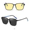 Progressive Multifocal Reading Night Hiking [PLOPLO] Photochromic, Tinted, Glasses, Light-Blocking, Vision, Fishing, (Black, 2.0)