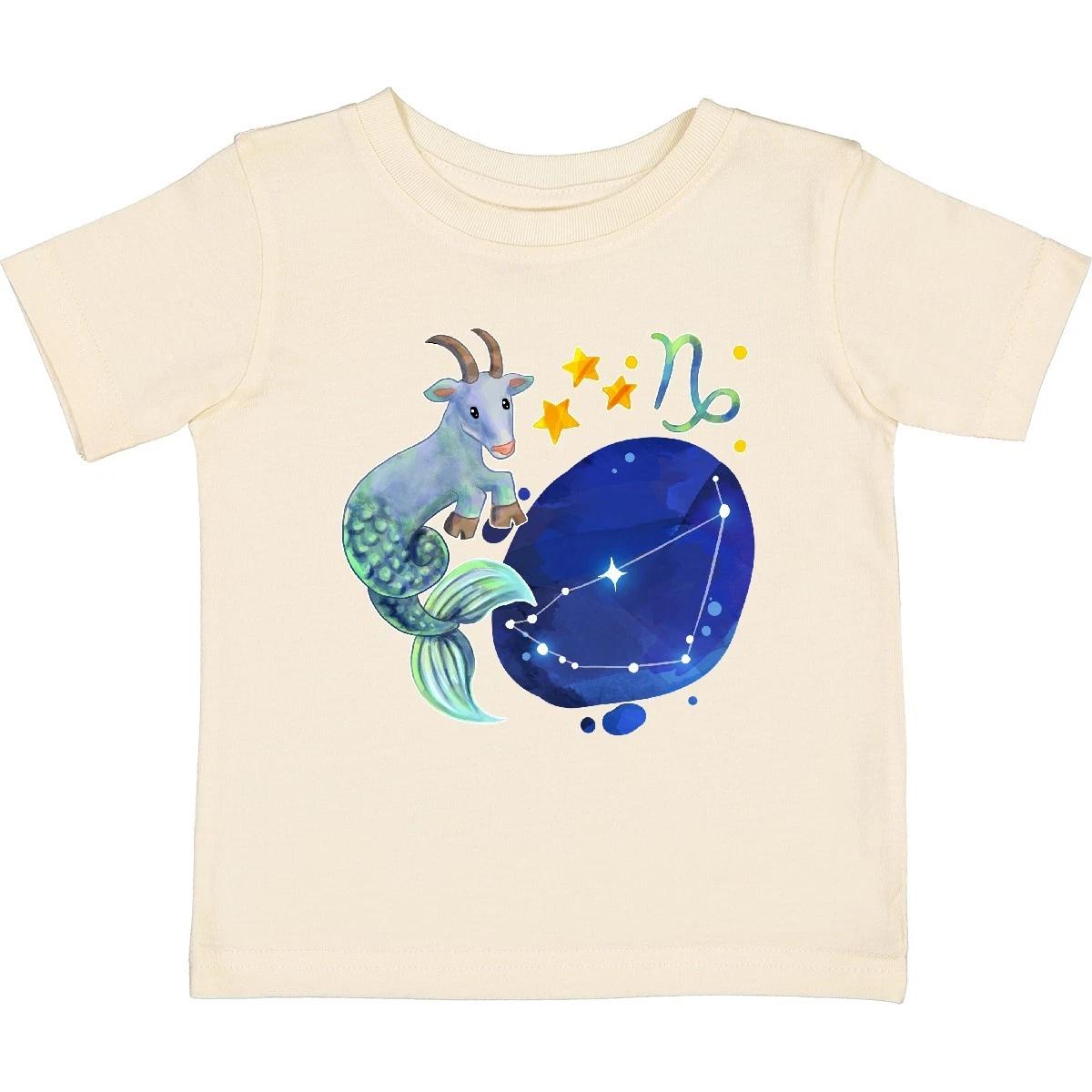 Inktastic Capricorn Constellation Zodiac Sign Illustration Baby T-Shirt Signs 140