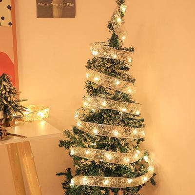 LED Ribbon String Lights for Christmas Tree & Holiday Decor