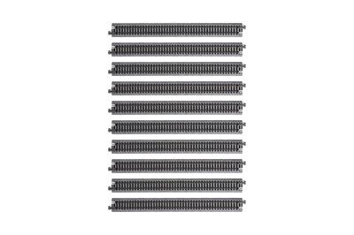 KATO Rett skinne N-spor 248 mm 10 stk. jernbanemodellutstyr 20-000-L