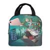 Custom Bad Guys Lunch Bag Men Women Warm Cooler Insulated Lunch Boxes for Adult Office